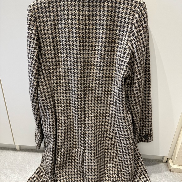 Express Design Studio Patterned Peacoat. Size L. - Picture 5 of 5